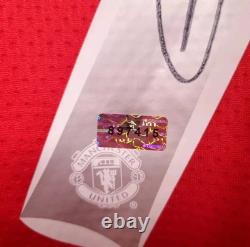 Cristiano Ronaldo Signed Manchester United 2008 Home Shirt With COA