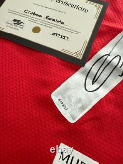 Cristiano Ronaldo Signed Manchester United 2008 Home Shirt With COA