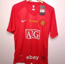 Cristiano Ronaldo Signed Manchester United 2008 Home Shirt With COA
