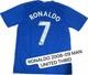 Cristiano Ronaldo Signed Manchester United 3rds 2008-2009 Jersey Beckett Coa