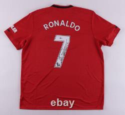 Cristiano Ronaldo Signed Manchester United ADIDAS Jersey Beckett COA