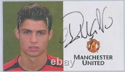 Cristiano Ronaldo Signed Manchester United Man Utd Shirt 2003 Debut Season