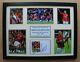 Cristiano Ronaldo Signed Manchester United Multi Picture Career Display (21056)