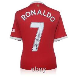 Cristiano Ronaldo Signed Manchester United Shirt