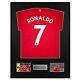 Cristiano Ronaldo Signed Manchester United Shirt 2021/22 Home Red COA + PROOF