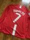 Cristiano Ronaldo Signed Manchester United UCL Home Shirt with Coa included
