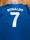 Cristiano Ronaldo Signed Manchester Utd UCL away Shirt with Coa included