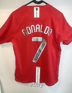 Cristiano Ronaldo Signed Nike Manchester United Jersey Authenticated With COA