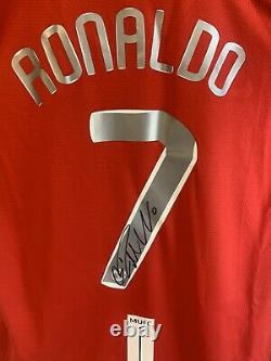 Cristiano Ronaldo Signed Nike Manchester United Jersey Authenticated With COA