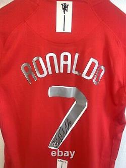 Cristiano Ronaldo Signed Nike Manchester United Jersey Authenticated With COA