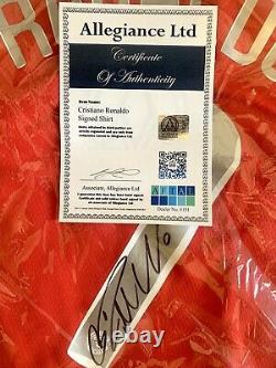 Cristiano Ronaldo Signed Nike Manchester United Jersey Authenticated With COA