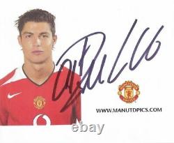 Cristiano Ronaldo Signed Number 7 Manchester United Man Utd 2004 Shirt