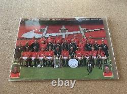 Cristiano Ronaldo Signed Official Manchester United 03 Team Club Card Autograph