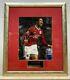 Cristiano Ronaldo at Manchester United Signed Autograph Framed Photo