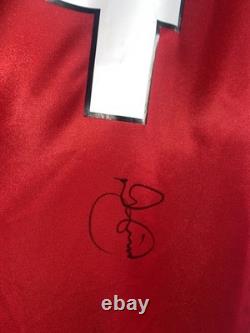 DAVID MAY Signed Manchester United 1999 Shirt PROOF Man Utd u MUFC