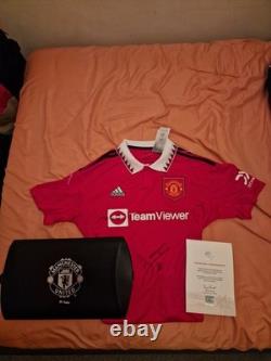 Dalot Signed Manchester United Jersey With Proof Of Authenticity