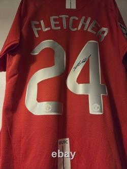 Darren Fletcher Hand Signed Manchester United 2008 Champions League Shirt