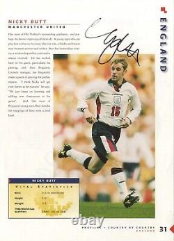 David Beckham Manchester United F. C. & England Legend I/P Signed Picture