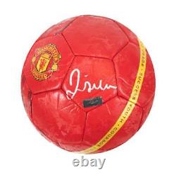 David Beckham Signed Football Manchester United Autograph