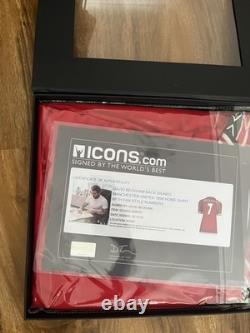 David Beckham Signed ICONS Manchester United 1999 Shirt #7 ICONS Cerified Coa