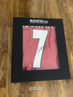 David Beckham Signed ICONS Manchester United 1999 Shirt #7 ICONS Cerified Coa