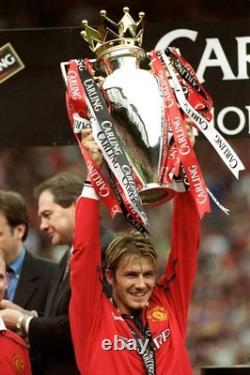David Beckham Signed Manchester United Shirt 1999 ICONS COA