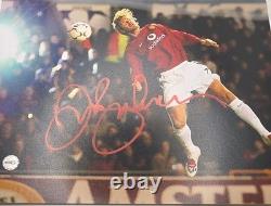 David Beckham Signed Original Soccer Photo Manchester United PRO-Cert COA