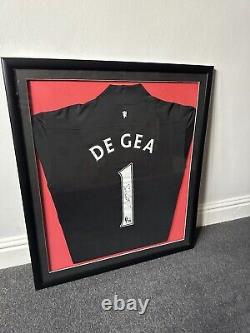 David De Gea Manchester United Signed Frames Shirt