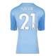 David Silva Signed Manchester City Shirt Home, 2021-22 Autograph Jersey