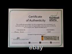 Denis Irwin Signed Manchester United 1999 Home Football Shirt COA