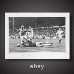 Denis Law Manchester United TRADE DEAL FIVE A2 Signed Photos For Just £99 16X23