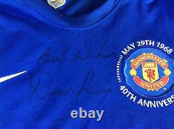 Denis Law SIGNED Manchester United 1968 Shirt Man Utd BNWT NEW