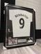 Dimitar Berbarov Signed Framed Shirt With Coa Manchester United Fulham Tottenham