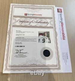 Dimitar Berbarov Signed Framed Shirt With Coa Manchester United Fulham Tottenham