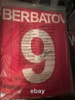Dimitar Berbatov Manchester United Bulgaria Signed Shirt COA