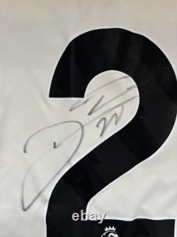 Diogo Dalot Signed Manchester United Shirt Old Trafford Genuine Portugal