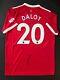 Diogo dalot hand signed manchester united shirt with COA