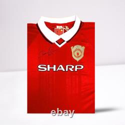 Dwight Yorke 1999 UCL Final Signed Manchester United Shirt