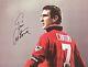 ERIC CANTONA MANCHESTER UNITED SIGNED 16x12 FOOTBALL PHOTO WITH PROOF & COA