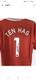 ERIC TEN HAAG SIGNED RARE MANCHESTER UNITED SHIRT WITH COA shirt only unframed