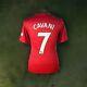 Edinson Cavani SIGNED Manchester United Football Shirt Rare Autograph with COA