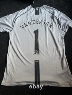 Edwin Van Der Sar Signed Manchester United Shirt With COA
