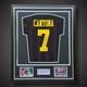 Eric Cantona Hand Signed And Deluxe Framed Manchester United Shirt &pound;349