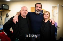 Eric Cantona Hand Signed And Deluxe Framed Manchester United Shirt £349