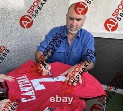 Eric Cantona Hand Signed And Framed Manchester United Shirt £299