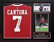 Eric Cantona Hand Signed And Framed Manchester United Shirt £495