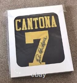 Eric Cantona Hand Signed Manchester United Away 1994/95 Season with COA SEALED