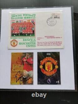 Eric Cantona Manchester United Legend Hand-signed Club-crested Photocard (3)