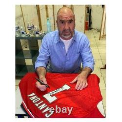 Eric Cantona Signed 1996 Manchester United Shirt