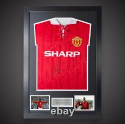 Eric Cantona, Signed And Framed Manchester United 1994 Shirt. COA Iconic £329